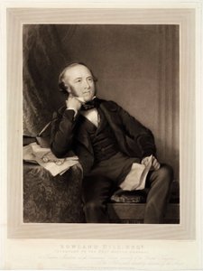 Rowland Hill, originator of the penny post