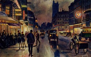 Rue de Rivoli, Paris, c.1933 (postcard) by Unbekannter Künstler