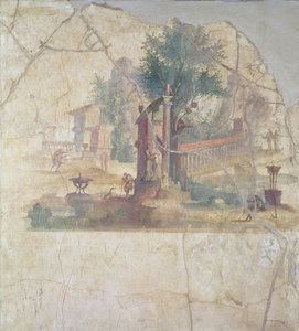 Sacro-idyllic Landscape, from the Villa of Agrippa at Boscoreale, century AD