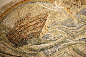 Saint-Maurice Abbey Basilica: Mosaic by Madeleine Diener of Noah