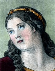 Saint Elizabeth as a teenager by Unbekannter Künstler