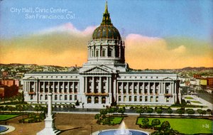 San Francisco: City Hall, Civic Center by Unbekannter Künstler