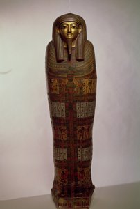 Sarcophagus of Nehemes Mentou, Priest of Amon, Egyptian by Unbekannt