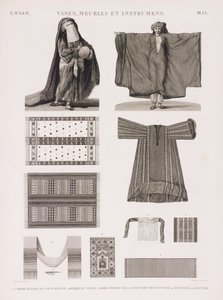 Series of Illustrations of Various Textiles by Unbekannt