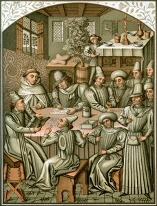 Settlement of accounts by brotherhoods by Unbekannter Künstler