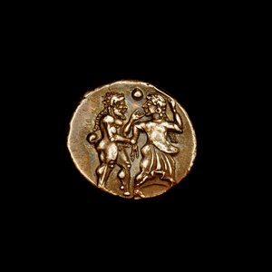 Silver Stater Coin, Ancient Greece, Islands off Thrace Thasos, 500 BC by Unbekannter Künstler