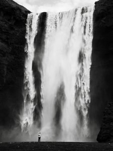 Skógafoss, Iceland, 2011 by Leopold Blonder