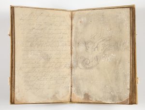Sketchbook with 22 Pages by Unbekannter Künstler