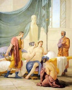 Socrates Teaching Young Alcibiades