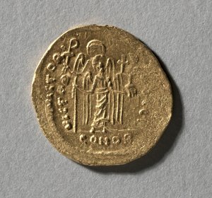 Solidus of Maurice Tiberius, 583-602