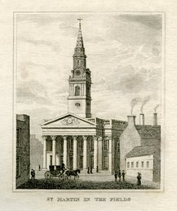St Martin in the Fields by Unbekannt