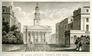St Mary-le-bone Church, New Road