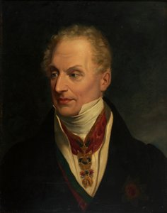 State Chancellor Metternich by Unbekannter Künstler