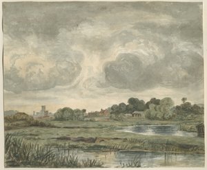 Stafford - Distant View from East by Unbekannt