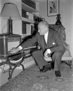 The Politician Paul Renaud in Paris - 1949