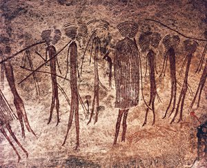 Rock Drawings in Dodoma Region, Kondoa by William M. Timlin