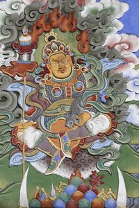 Temple of the Thousand Buddhas, Dashang Kagyu Ling congregation: Guardian of the temple, La Boulaye, France