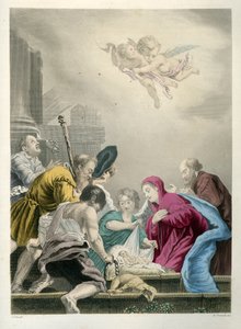The Adoration of Christ by Unbekannter Künstler