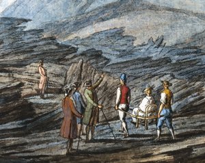 The Atrio di Cavallo Valley, Kingdom of Naples by Unbekannter Künstler