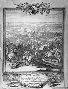 The Battle of Ramillies, c.1780 by Unbekannt
