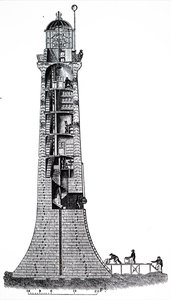 The Bell Rock Lighthouse by Unbekannt