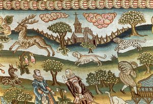 The Bradford Table Carpet, (detail)