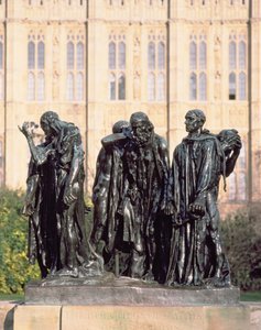 The Burghers of Calais, by Auguste Rodin completed by 1888