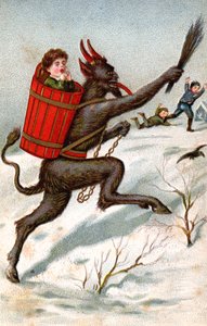 The Krampus, c.1910 (postcard)