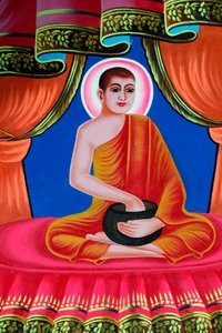 The Life of the Buddha, Siddhartha Gautama. Soc Po Lok buddhist temple. Chau Doc. Vietnam. by Unbekannt