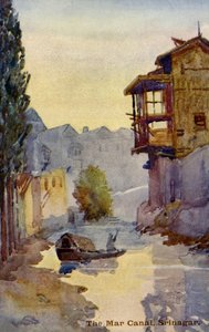 The Mar Canal, Srinagar, Kashmir, India