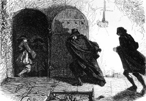 The Marquis de la Rouerie Surprised by the National Guard, c.1844 by Unbekannter Künstler