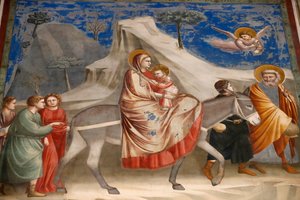 The Scrovegni Chapel. Fresco by Giotto by Unbekannter Künstler
