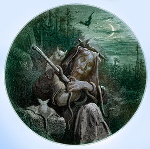 The Tempest - Shakespeare by Doré by Unbekannter Künstler