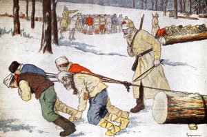 The USSR Gulag by Unbekannter Künstler