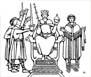 The Coronation of King Harold Godwinson