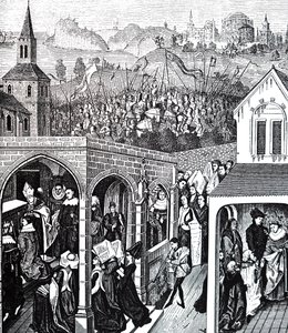 The Coronation of Philip II of France by Unbekannt