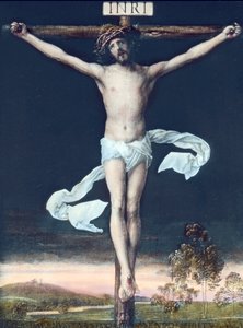 The Crucifixion of Jesus Christ by Unbekannter Künstler