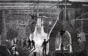 The manufacture floor of the Robert Stephenson and Company by Unbekannt