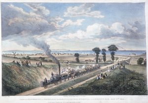 The Opening of the Canterbury & Whitstable Railway, Kent, 3 May 1830