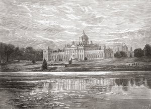 The South Front of Castle Howard, North Yorkshire, England in the Late 19th Century, from Our Own Country Published 1898 by Unbekannt