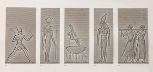 Thebes, Karnak (close up) by Unbekannt