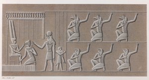 Thebes, Louqsor Close-up by Unbekannt