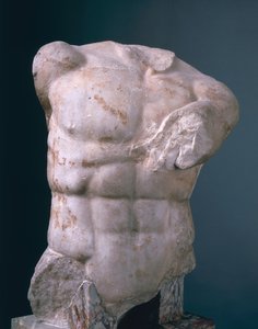 Torso of an athlete, Greek by Unbekannt