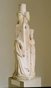 Triform Herm of Hecate, Marble Sculpture, Attic Period, 3rd Century