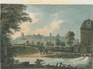 Tutbury Castle - South East View, 1808 by Unbekannt