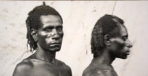 Two Men, Papua New Guinea by Unbekannt