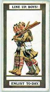 Cigarette Cards - WW1 Recruiting by Unbekannt