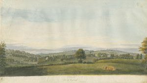 Vale of Shugborough (Watercolour, Late 18th Century)