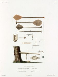 Various Implements from the Society Islands by Unbekannt