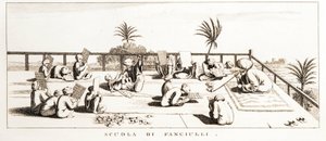 View of a Madrasa Religious School, Egypt - Illustration from the Atlas of Egypt